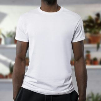 Z0Tefg Men's Classic Crew Neck T-Shirt — Soft Cotton Everyday Tee
